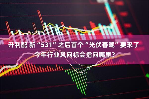 升利配 新“531”之后首个“光伏春晚”要来了 今年行业风向标会指向哪里？