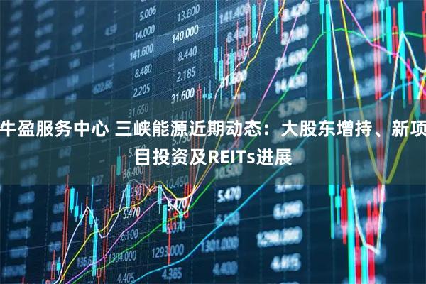 牛盈服务中心 三峡能源近期动态：大股东增持、新项目投资及REITs进展